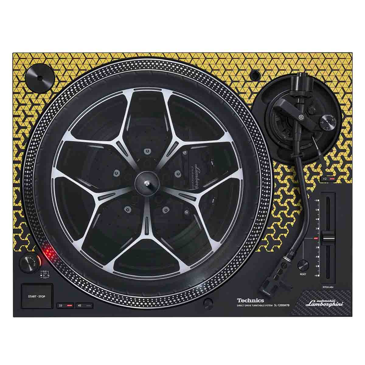 Technics SL-1200M7B Turntable Collaboration w/ Automobili Lamborghini