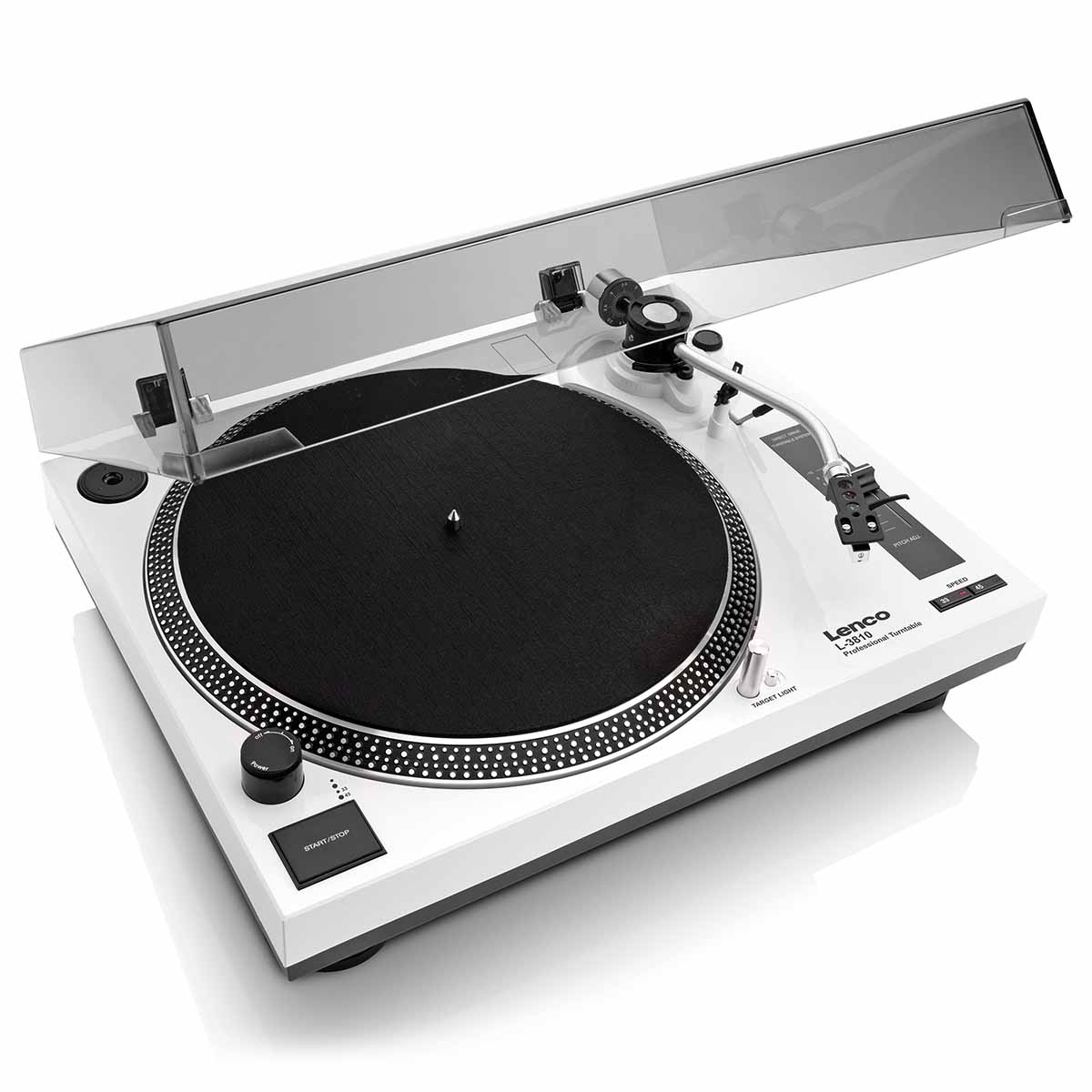 Lenco L-3810 Direct-Drive Turntable w/ Pinch Control