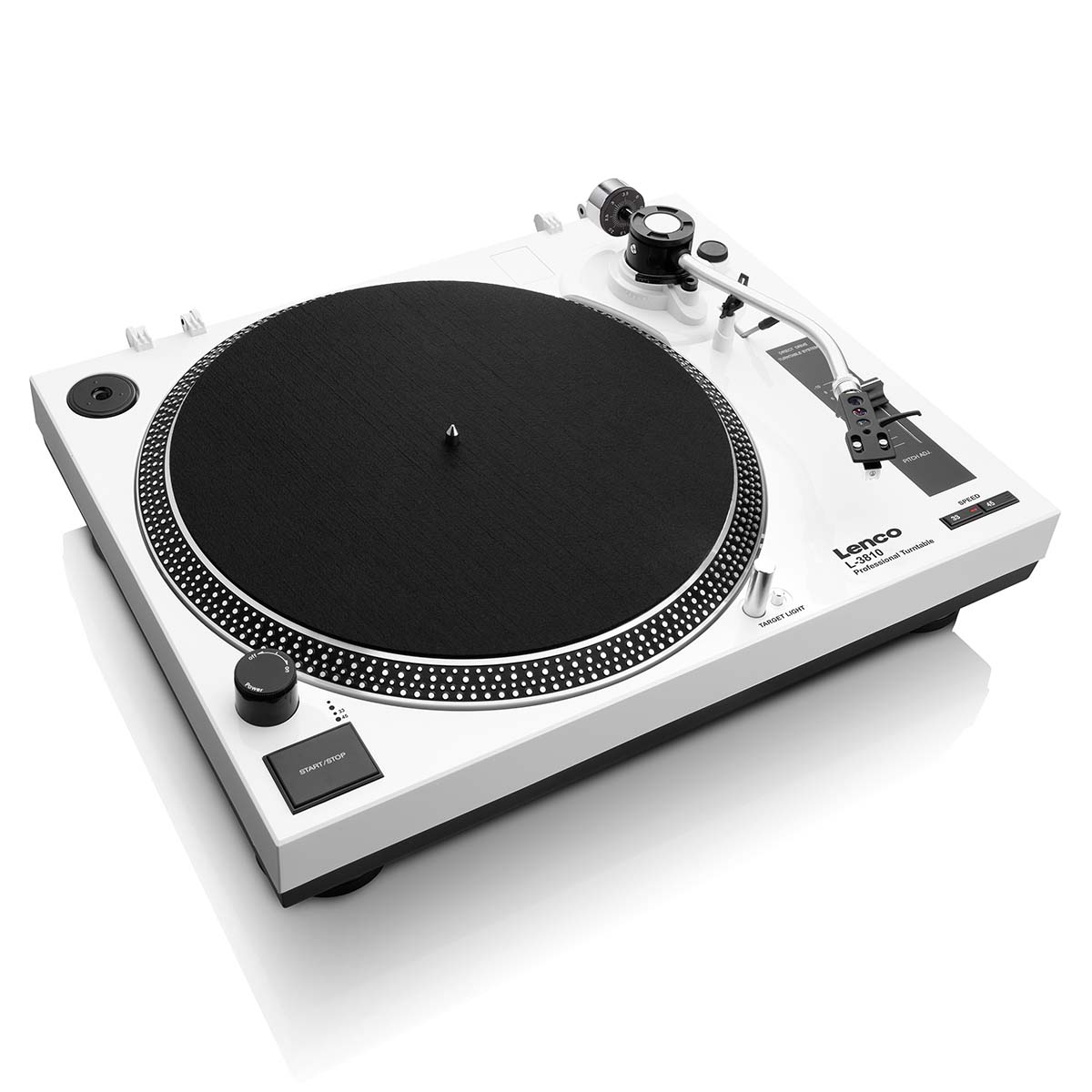 Lenco L-3810 Direct-Drive Turntable w/ Pinch Control