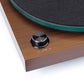 Lenco LBT-225 Bluetooth Turntable w/ Glass Platter and AT-VM95E Cartridge