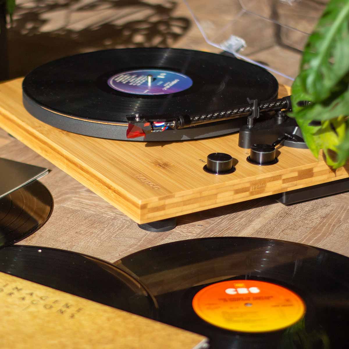 Lenco LBT-335 Bluetooth Turntable w/ Ortofon 2M Red Cartridge