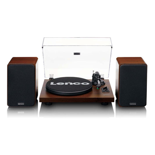 Lenco LS-600 Turntable w/ Built-In Amplifier, Bluetooth, and Speakers
