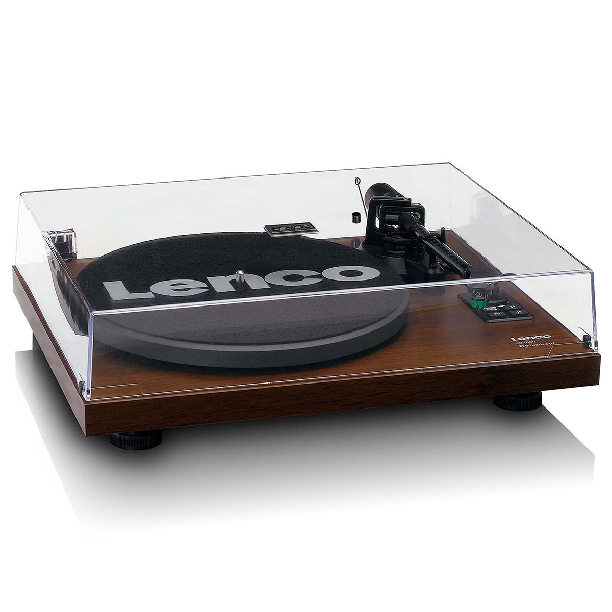 Lenco LS-600 Turntable w/ Built-In Amplifier, Bluetooth, and Speakers