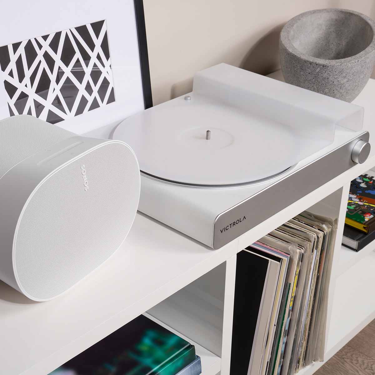 Victrola Stream Carbon Wi-Fi Streaming Turntable