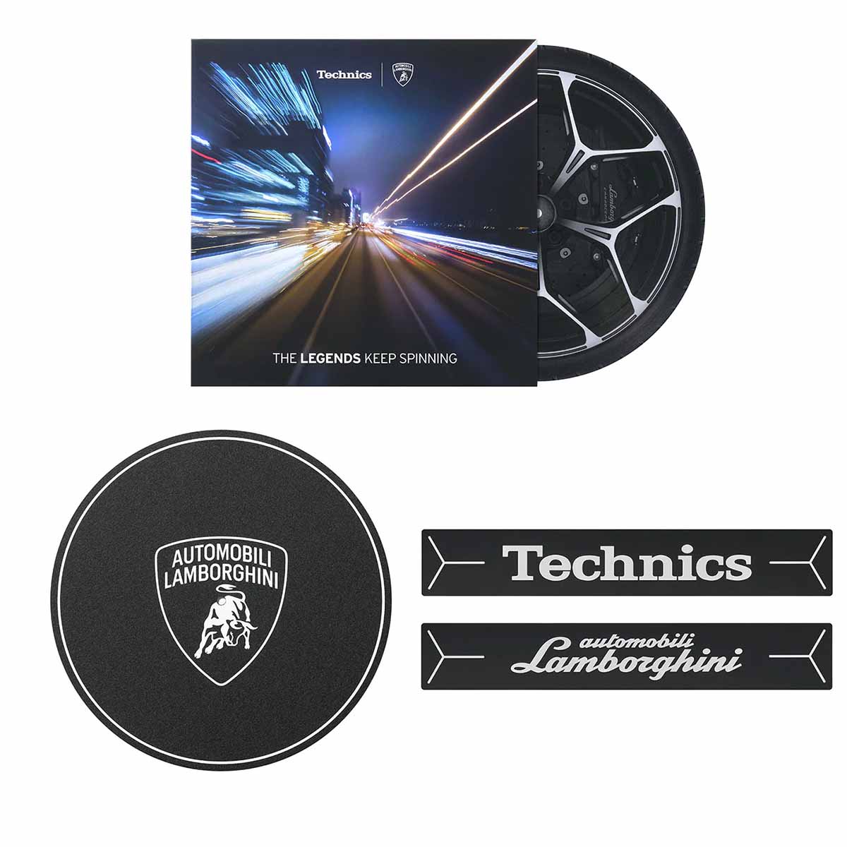 Technics SL-1200M7B Turntable Collaboration w/ Automobili Lamborghini