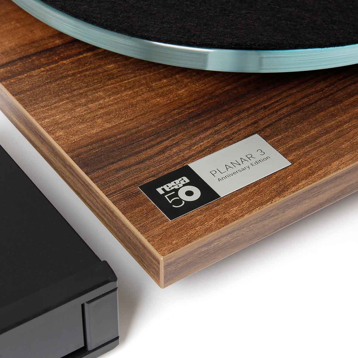 Rega Planar 3 50th Anniversary Edition Turntable - Walnut